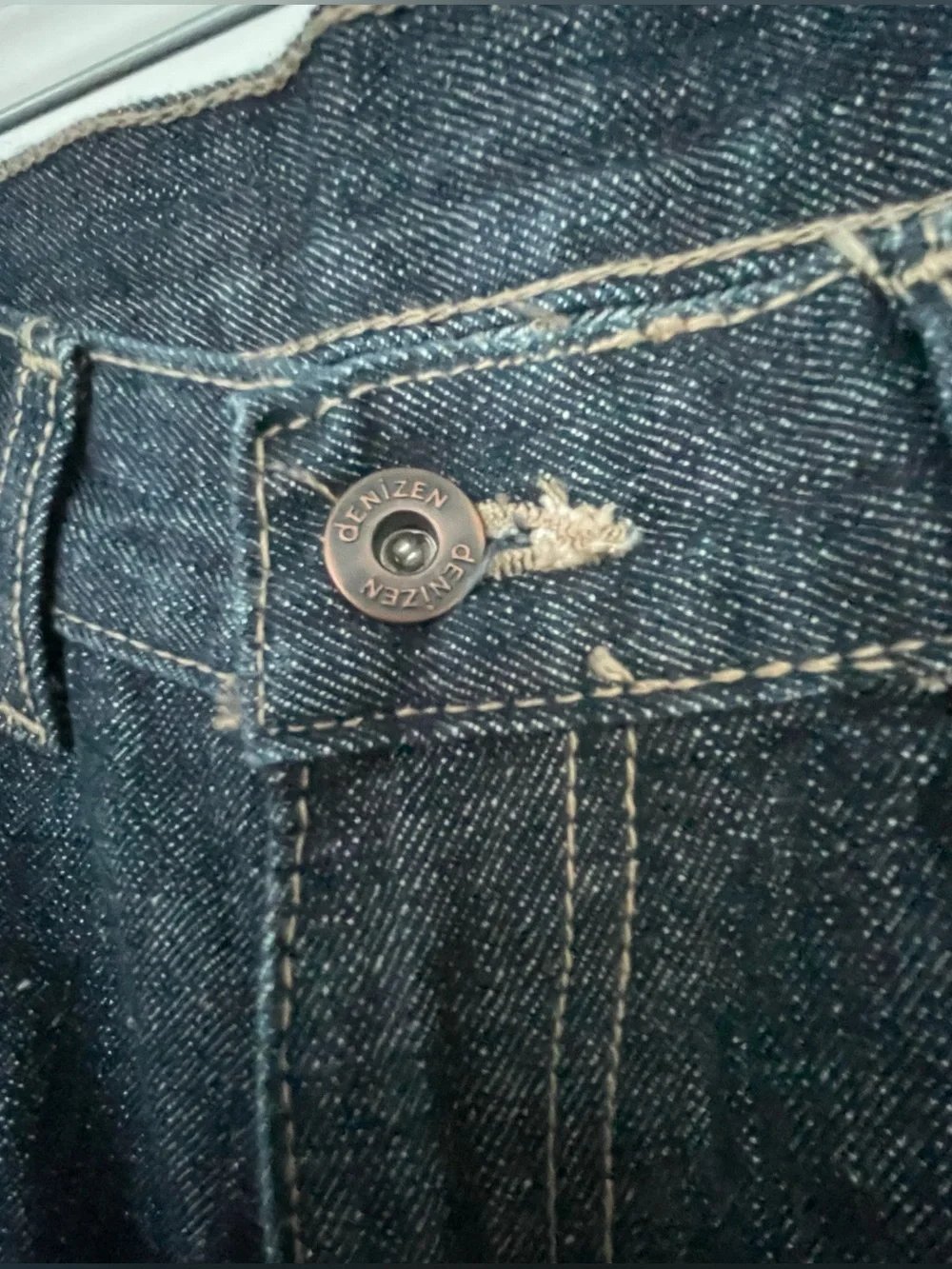 NWT Levi Strauss Signature/Denizen Regular Fit Jeans - Dark Wash Men’s 32x32